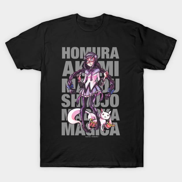 Homura Akemi T-Shirt by Kerkikerk